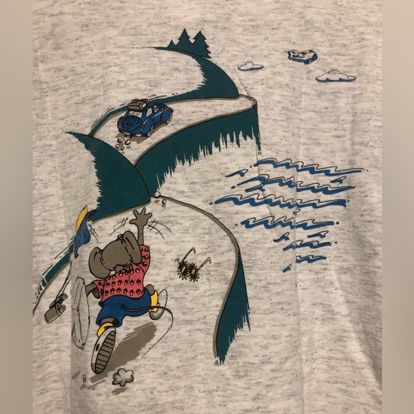 NORTHERN GETAWAY Vintage Summer Vacation Graphic T-Shirt - Picture 4 of 6